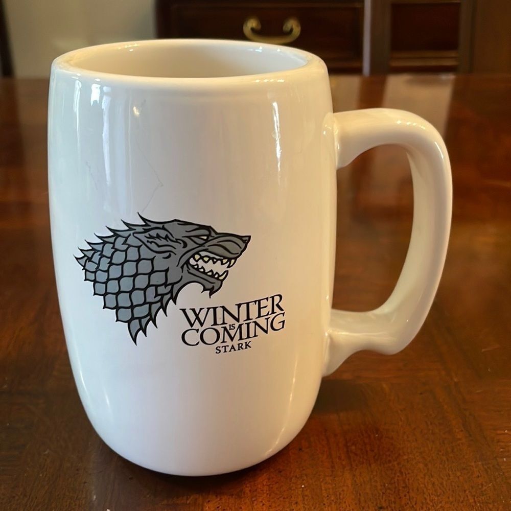 Game of Thrones Winter is Coming Stark Ceramic Coffee Tea Mug Cup